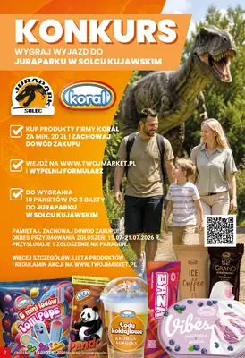 Twój Market - gazetka promocyjna Gazetka od środy 15.07 do wtorku 21.07 - strona 2