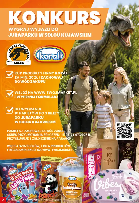 Twój Market - gazetka promocyjna Gazetka od środy 15.07 do wtorku 21.07 - strona 2