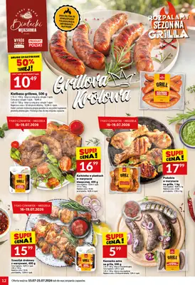 Twój Market - gazetka promocyjna Gazetka od środy 15.07 do wtorku 21.07 - strona 12