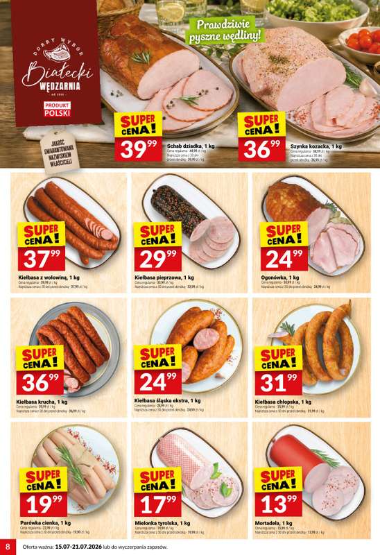 Twój Market - gazetka promocyjna Gazetka od środy 15.07 do wtorku 21.07 - strona 8