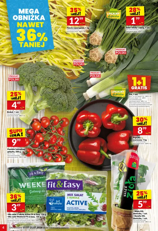 Twój Market - gazetka promocyjna Gazetka od środy 15.07 do wtorku 21.07 - strona 4