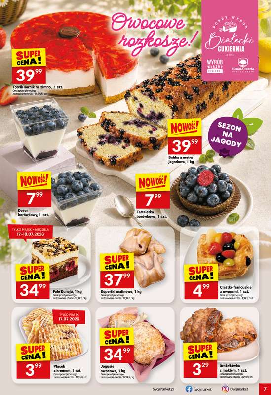 Twój Market - gazetka promocyjna Gazetka od środy 15.07 do wtorku 21.07 - strona 7