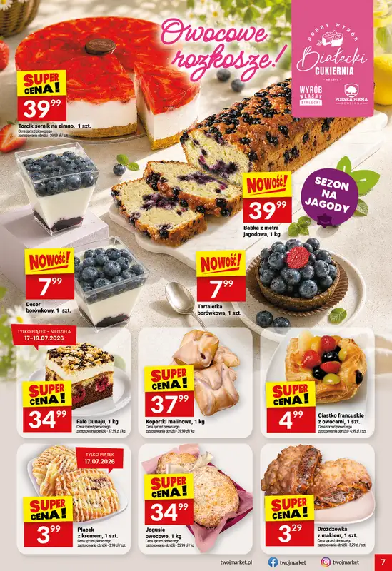 Twój Market - gazetka promocyjna Gazetka od środy 15.07 do wtorku 21.07 - strona 7