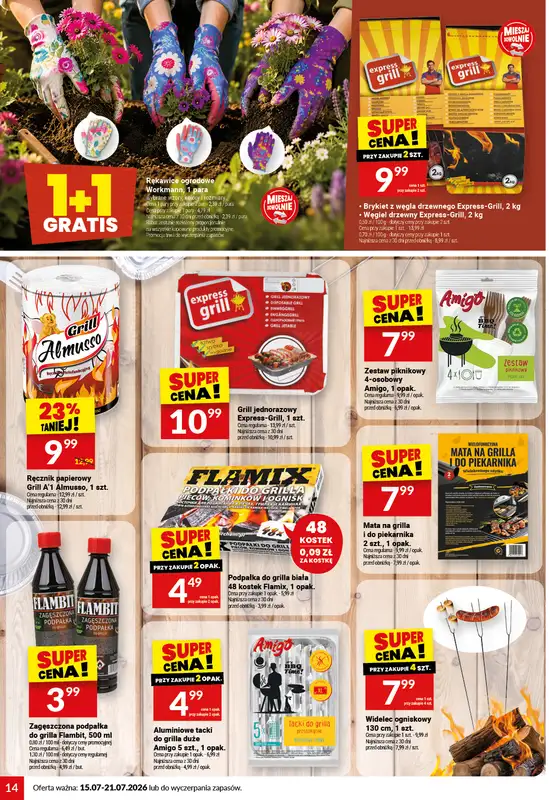 Twój Market - gazetka promocyjna Gazetka od środy 15.07 do wtorku 21.07 - strona 14