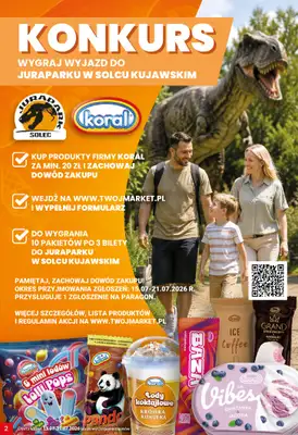 Twój Market - gazetka promocyjna Gazetka od środy 15.07 do wtorku 21.07 - strona 2
