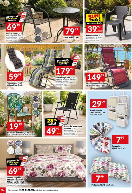 Twój Market - gazetka promocyjna Gazetka od środy 15.07 do wtorku 21.07 - strona 32
