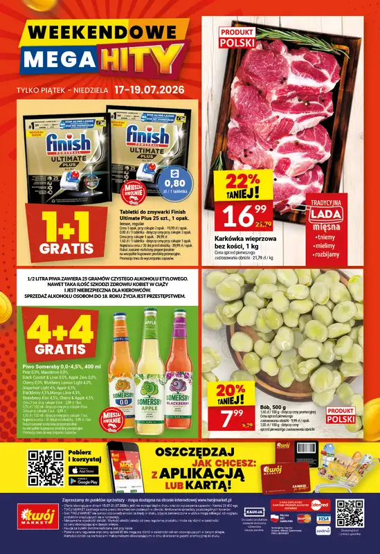 Twój Market - gazetka promocyjna Gazetka od środy 15.07 do wtorku 21.07 - strona 40