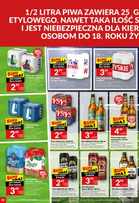 Twój Market - gazetka promocyjna Gazetka od środy 15.07 do wtorku 21.07 - strona 30