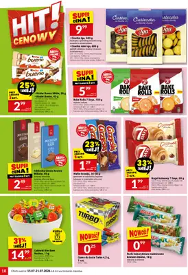 Twój Market - gazetka promocyjna Gazetka od środy 15.07 do wtorku 21.07 - strona 18