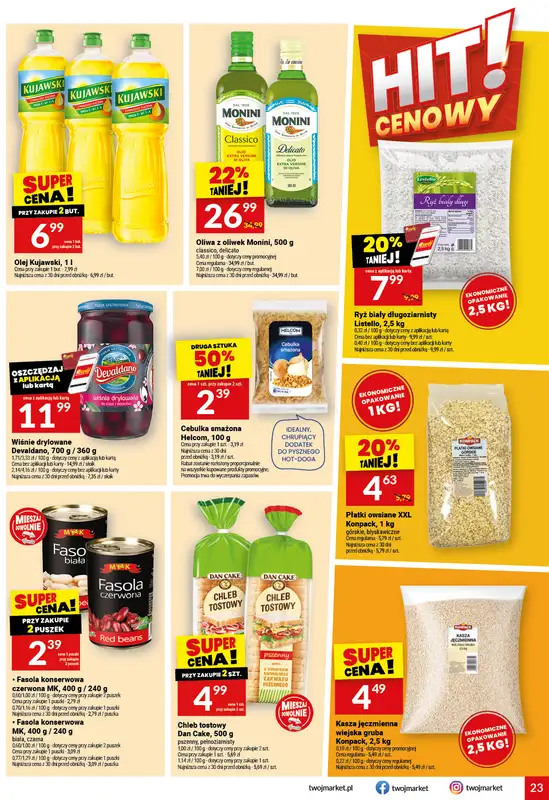 Twój Market - gazetka promocyjna Gazetka od środy 15.07 do wtorku 21.07 - strona 23