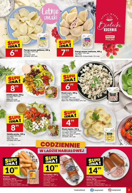 Twój Market - gazetka promocyjna Gazetka od środy 15.07 do wtorku 21.07 - strona 9