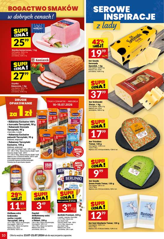 Twój Market - gazetka promocyjna Gazetka od środy 15.07 do wtorku 21.07 - strona 10