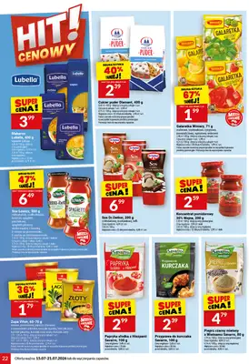 Twój Market - gazetka promocyjna Gazetka od środy 15.07 do wtorku 21.07 - strona 22