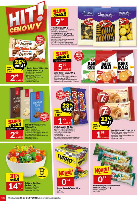 Twój Market - gazetka promocyjna Gazetka od środy 15.07 do wtorku 21.07 - strona 18
