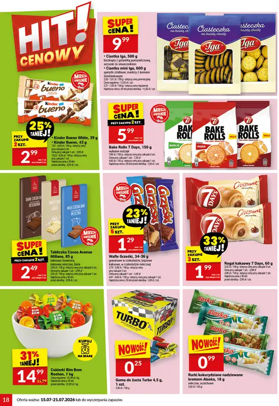 Twój Market - gazetka promocyjna Gazetka od środy 15.07 do wtorku 21.07 - strona 18