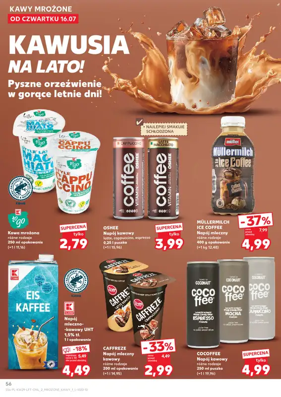 Kaufland - gazetka promocyjna Gazetka Tygodnia od czwartku 16.07 do środy 22.07 - strona 56