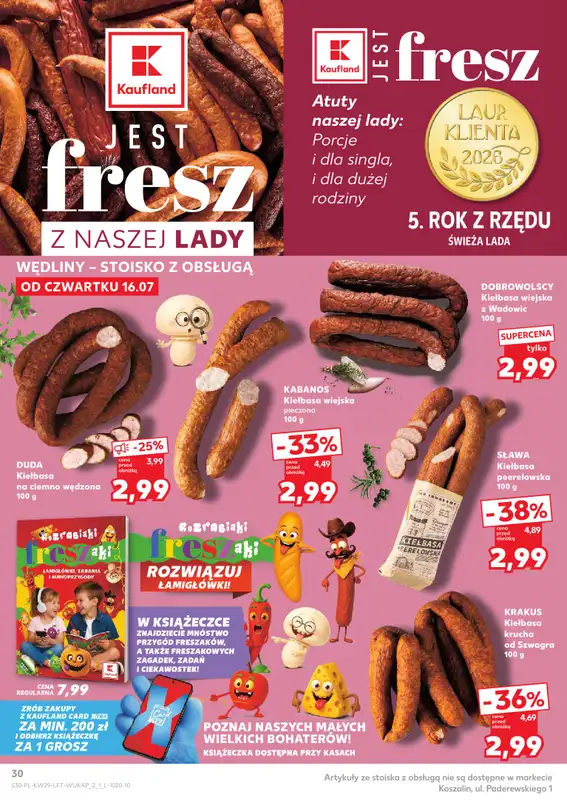 Kaufland - gazetka promocyjna Gazetka Tygodnia od czwartku 16.07 do środy 22.07 - strona 30