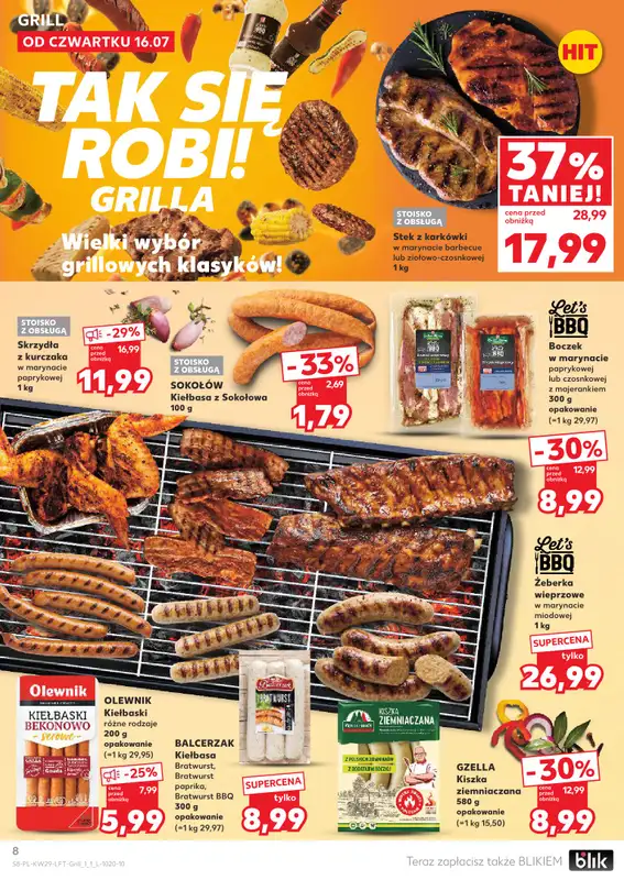 Kaufland - gazetka promocyjna Gazetka Tygodnia od czwartku 16.07 do środy 22.07 - strona 8