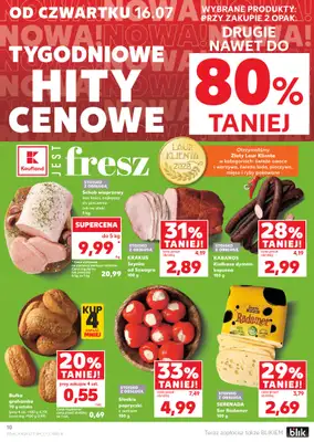 Kaufland - gazetka promocyjna Gazetka Tygodnia od czwartku 16.07 do środy 22.07 - strona 10