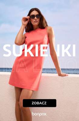 bonprix - gazetka promocyjna Sukienki w supercenach! od wtorku 14.07 do poniedziałku 20.07