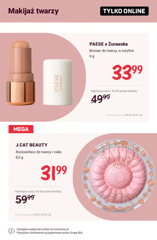 Rossmann - gazetka promocyjna Promocje TYLKO ONLINE! od wtorku 14.07 do środy 22.07 - strona 5