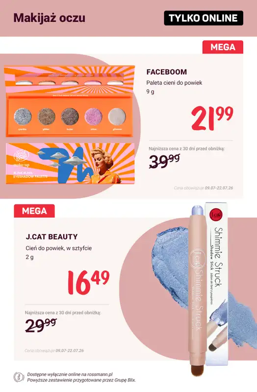 Rossmann - gazetka promocyjna Promocje TYLKO ONLINE! od wtorku 14.07 do środy 22.07 - strona 7