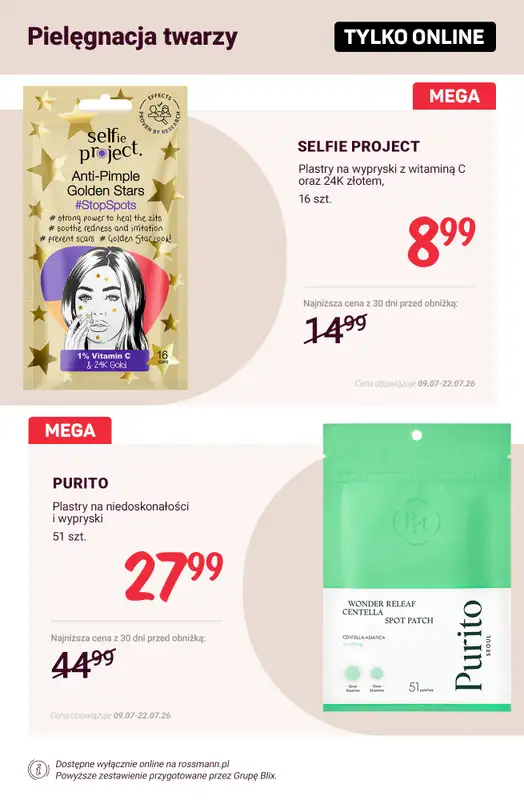 Rossmann - gazetka promocyjna Promocje TYLKO ONLINE! od wtorku 14.07 do środy 22.07 - strona 3