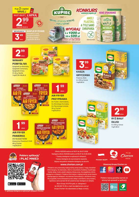 Chorten - gazetka promocyjna Gazetka Radom Market od czwartku 16.07 do niedzieli 26.07 - strona 8