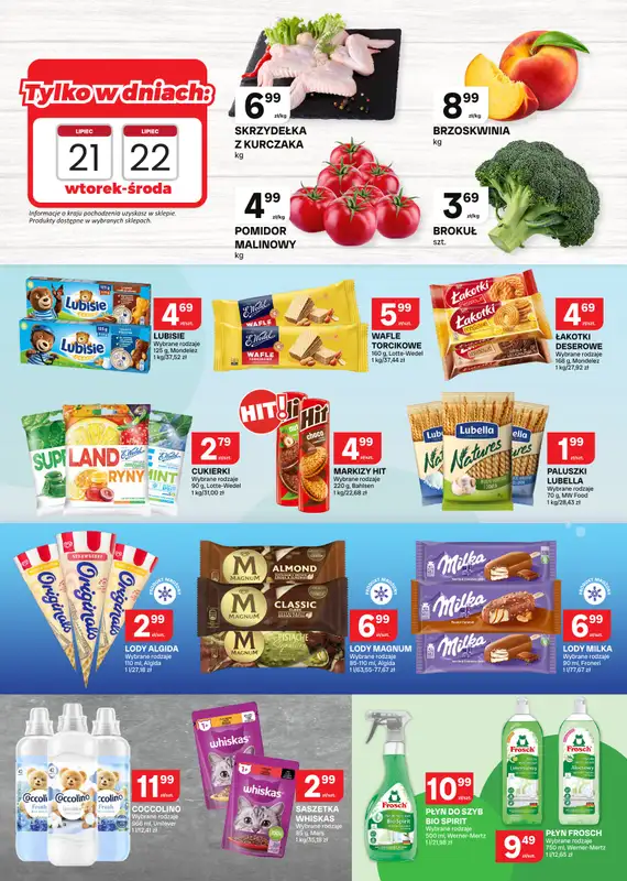 Chorten - gazetka promocyjna Gazetka Małopolska, Śląsk, Podkarpacie, Opolskie Market od czwartku 16.07 do niedzieli 26.07 - strona 3