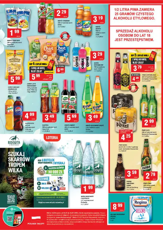 Chorten - gazetka promocyjna Gazetka Mazowsze Market od czwartku 16.07 do niedzieli 26.07 - strona 4