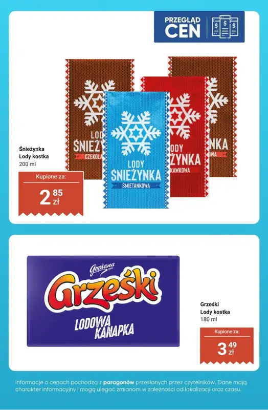Dino - gazetka promocyjna Lody - przegląd cen od czwartku 16.07 do wtorku 21.07 - strona 4