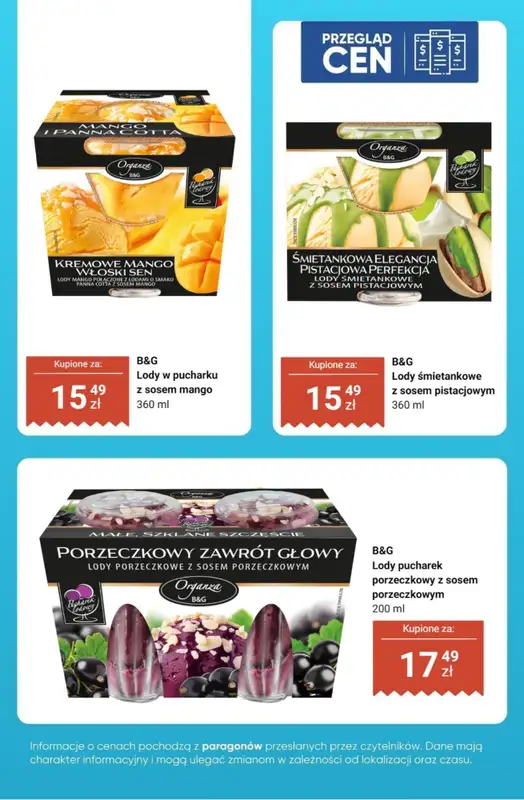 Dino - gazetka promocyjna Lody - przegląd cen od czwartku 16.07 do wtorku 21.07 - strona 10