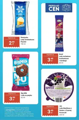 Dino - gazetka promocyjna Lody - przegląd cen od czwartku 16.07 do wtorku 21.07 - strona 13