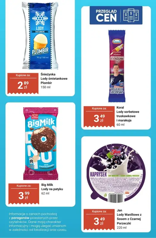 Dino - gazetka promocyjna Lody - przegląd cen od czwartku 16.07 do wtorku 21.07 - strona 13
