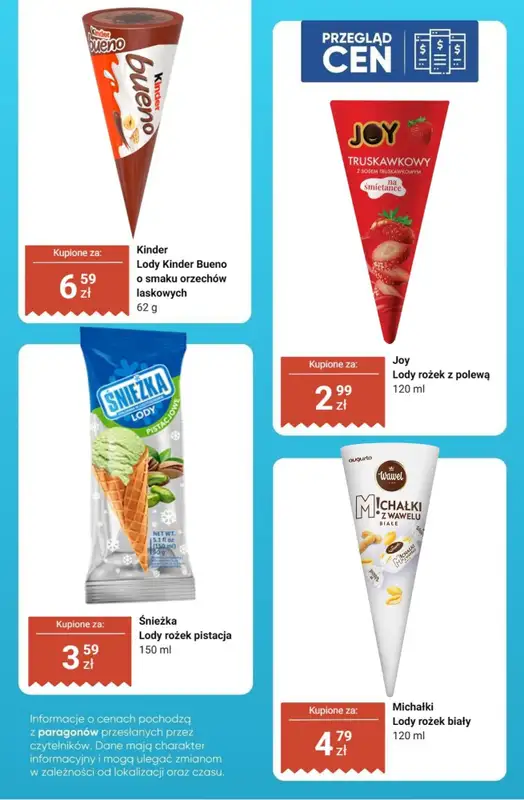 Dino - gazetka promocyjna Lody - przegląd cen od czwartku 16.07 do wtorku 21.07 - strona 7