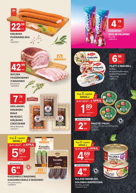Chorten - gazetka promocyjna Gazetka Podlaskie Market od czwartku 16.07 do niedzieli 26.07 - strona 3