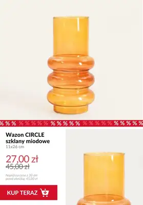 Homla - gazetka promocyjna Do -70% na dekoracje do salonu od wtorku 14.07  - strona 10
