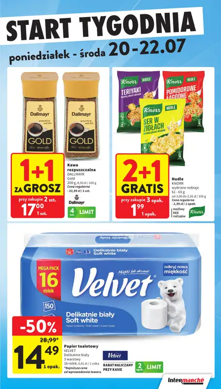 Intermarche - gazetka promocyjna Gazetka od czwartku 16.07 do środy 22.07 - strona 43