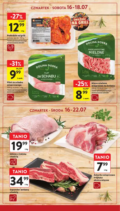 Intermarche - gazetka promocyjna Gazetka od czwartku 16.07 do środy 22.07 - strona 18