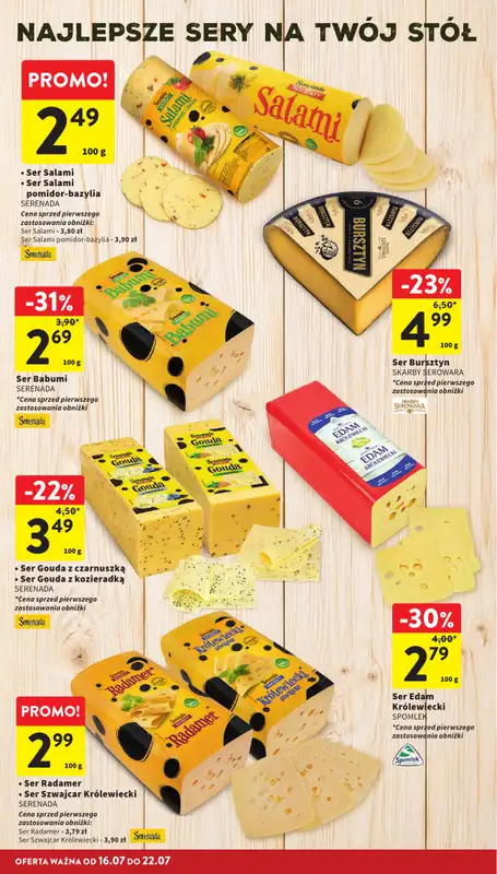 Intermarche - gazetka promocyjna Gazetka od czwartku 16.07 do środy 22.07 - strona 30