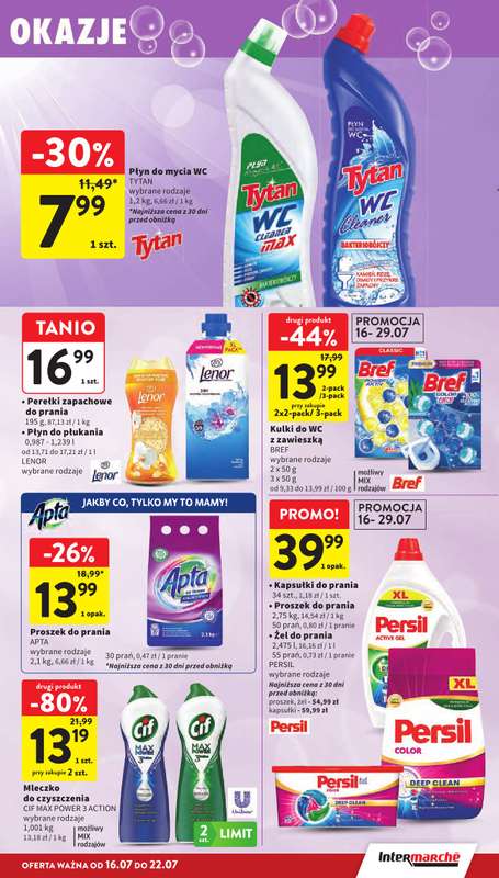 Intermarche - gazetka promocyjna Gazetka od czwartku 16.07 do środy 22.07 - strona 39