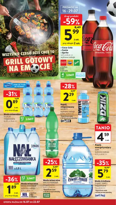 Intermarche - gazetka promocyjna Gazetka od czwartku 16.07 do środy 22.07 - strona 10