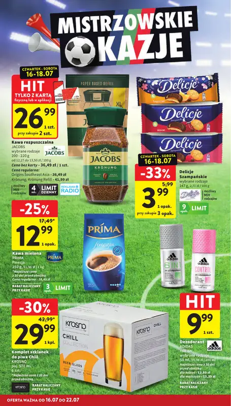 Intermarche - gazetka promocyjna Gazetka od czwartku 16.07 do środy 22.07 - strona 12