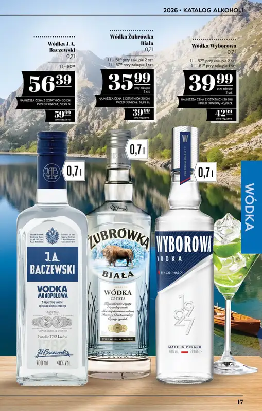 POLOmarket - gazetka promocyjna Katalog alkoholowy  do środy 29.07 - strona 17