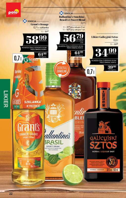 POLOmarket - gazetka promocyjna Katalog alkoholowy  do środy 29.07 - strona 22