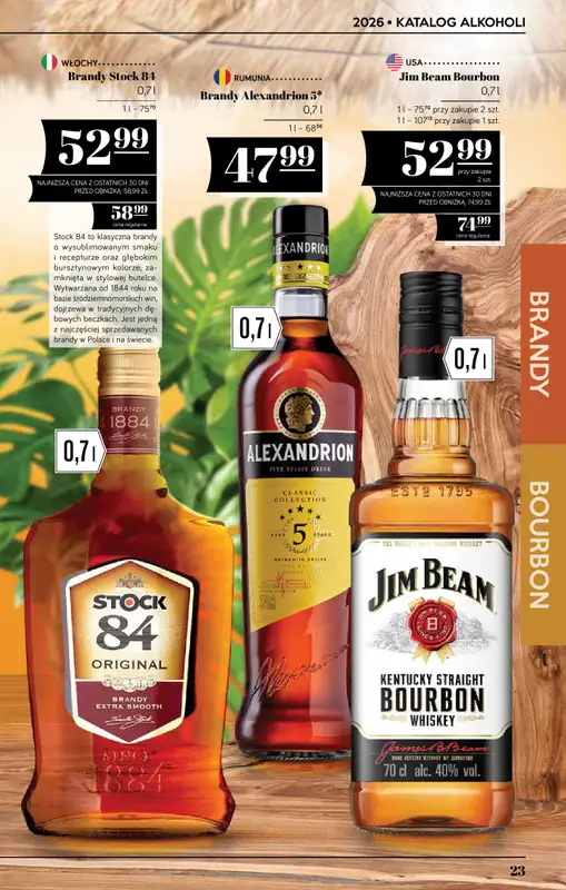 POLOmarket - gazetka promocyjna Katalog alkoholowy  do środy 29.07 - strona 23