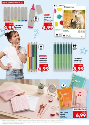 Kaufland - gazetka promocyjna Oferta Kaufland - do Szkoły! od czwartku 16.07 do środy 29.07 - strona 23