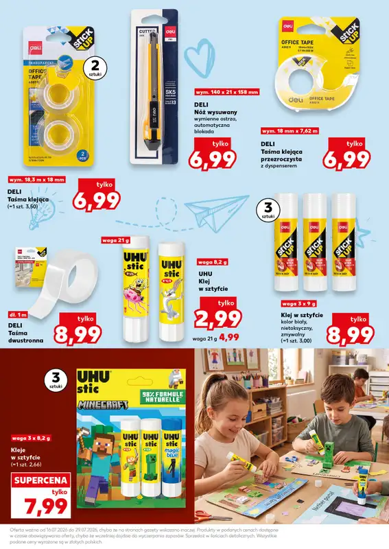 Kaufland - gazetka promocyjna Oferta Kaufland - do Szkoły! od czwartku 16.07 do środy 29.07 - strona 9