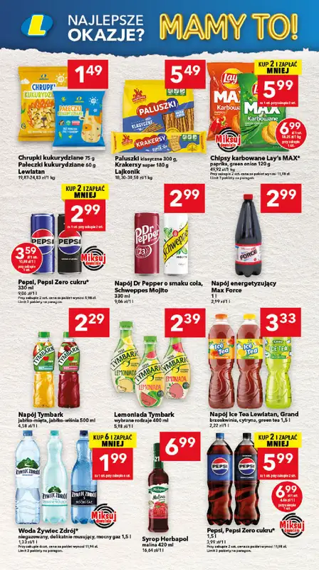 LEWIATAN - gazetka promocyjna Mamy TO w Lewiatanie – Kujawy od czwartku 16.07 do środy 22.07 - strona 6