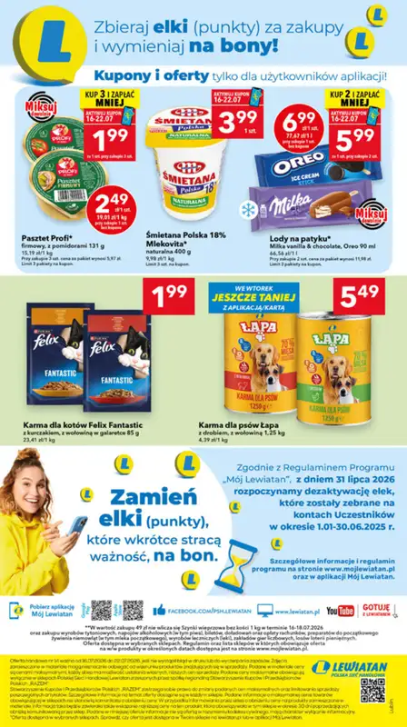 LEWIATAN - gazetka promocyjna Mamy TO w Lewiatanie – woj. lubelskie od czwartku 16.07 do środy 22.07 - strona 8
